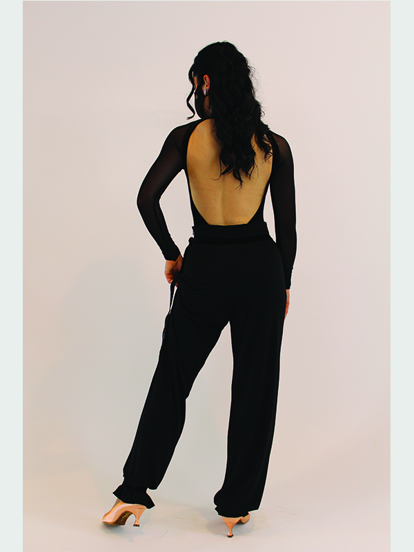 RS Atelier Woman fashion pants black Silvia