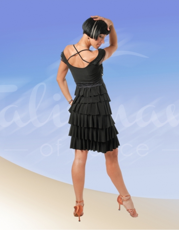 Talisman model 419 latin dress black