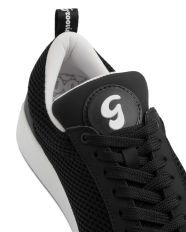 Portdance PD GR OPORTO Black Leather/Mesh sneaker - Afbeelding 8