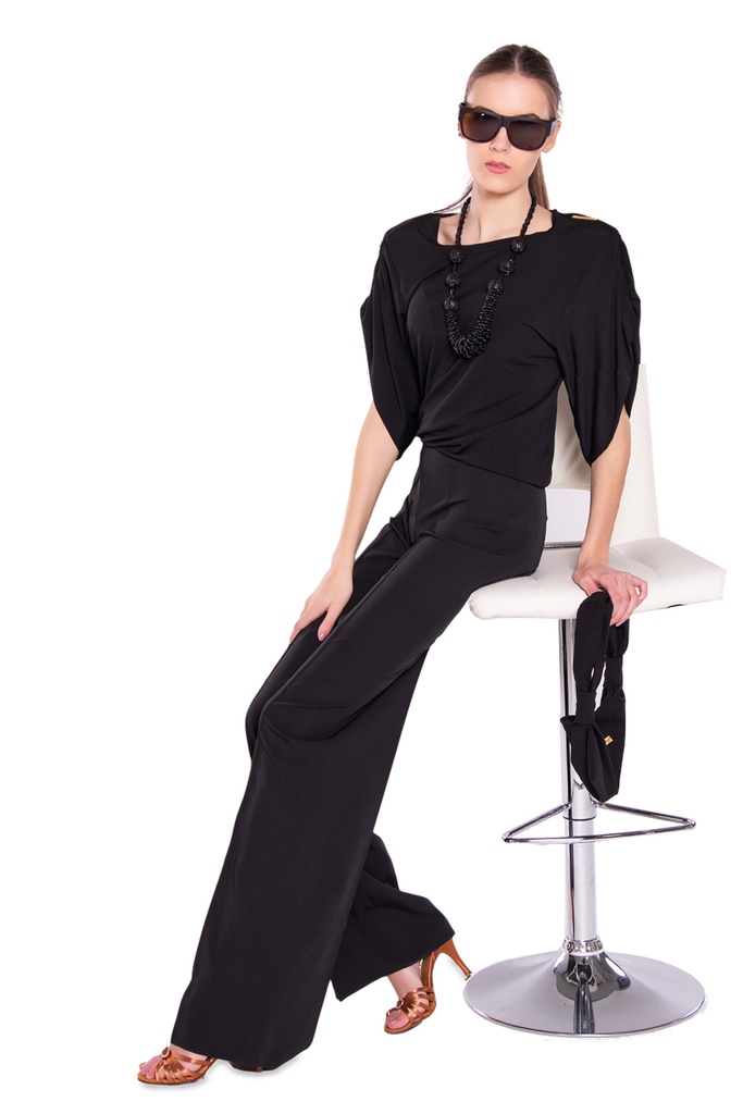 Maly Dames Dansbroek KATJA – Zwart - Afbeelding 3