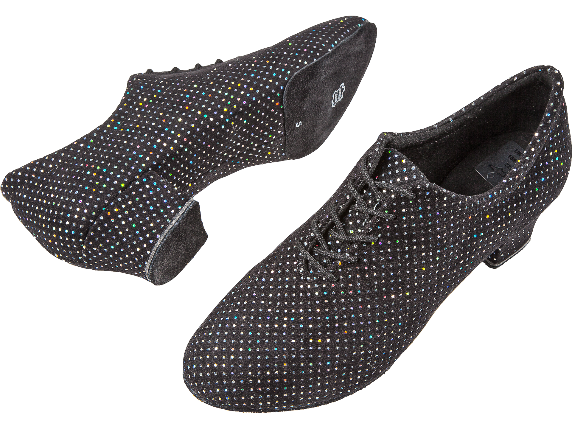 Diamant Mod. 189 VarioPro Dames Trainer – 189-234-155 – Zwart Fluweel Multicolor - Afbeelding 4